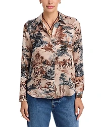 L'Agence Tyler Silk Blouse