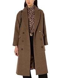 Gerard Darel Mady Wool Blend Coat