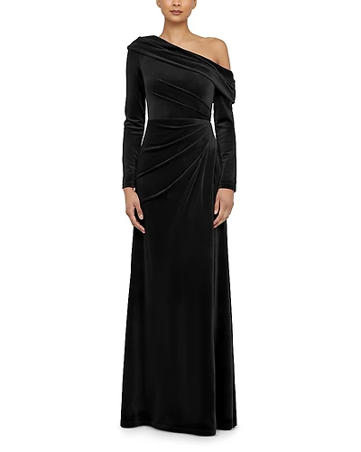 Theia Katniss One Shoulder Gown