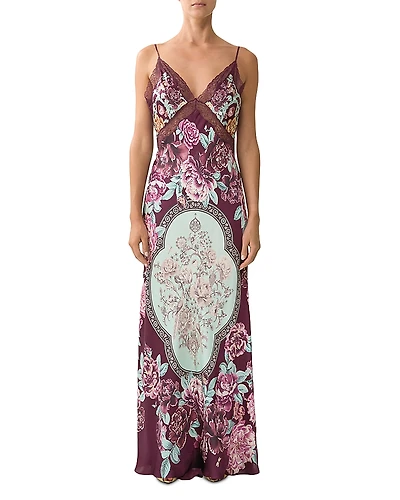 Camilla Silk Charmeuse Maxi Slip Dress
