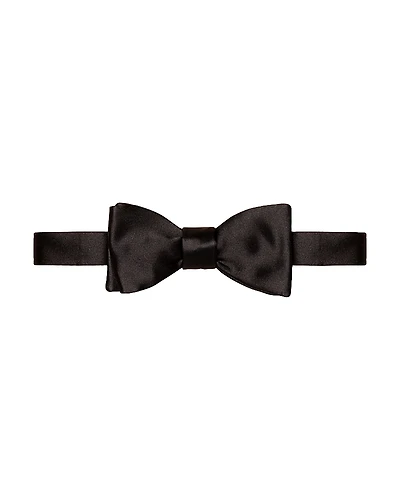 Eton Ready Tied Slim Satin Silk Bow Tie