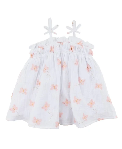 oh baby! Girls' Brandie Mini Butterflies Dress - Baby