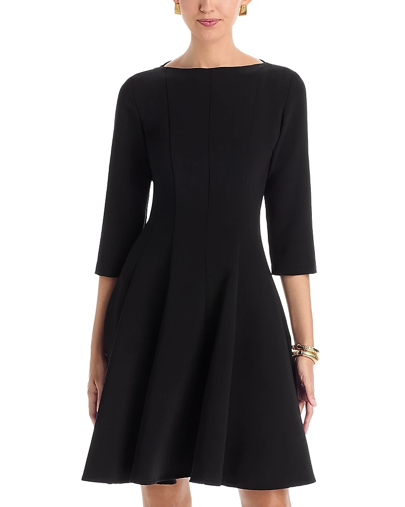 Caroline Rose Boat Neck Dress