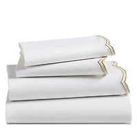 Sky Scalloped Sheet Set, Full