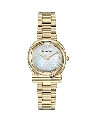 Ferragamo Gancini Twisted Watch, 32mm