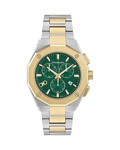 Ferragamo Edge Chrono Bracelet Watch