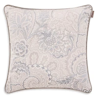 Etro Bloom Floral Velvet Embroidered Decorative Pillow, 18 x