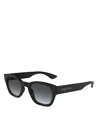 McQueen Round Sunglasses, 49mm