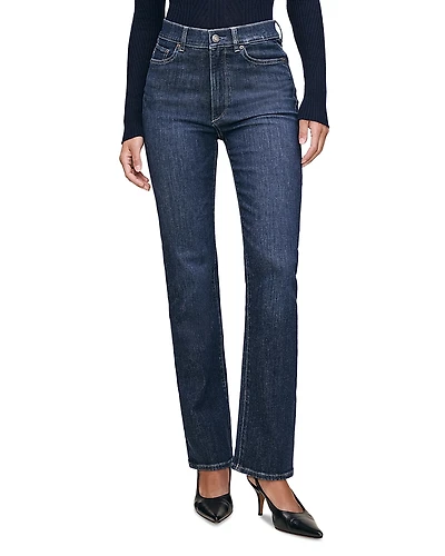 DL1961 Halle Straight High Rise Instasculpt Jeans