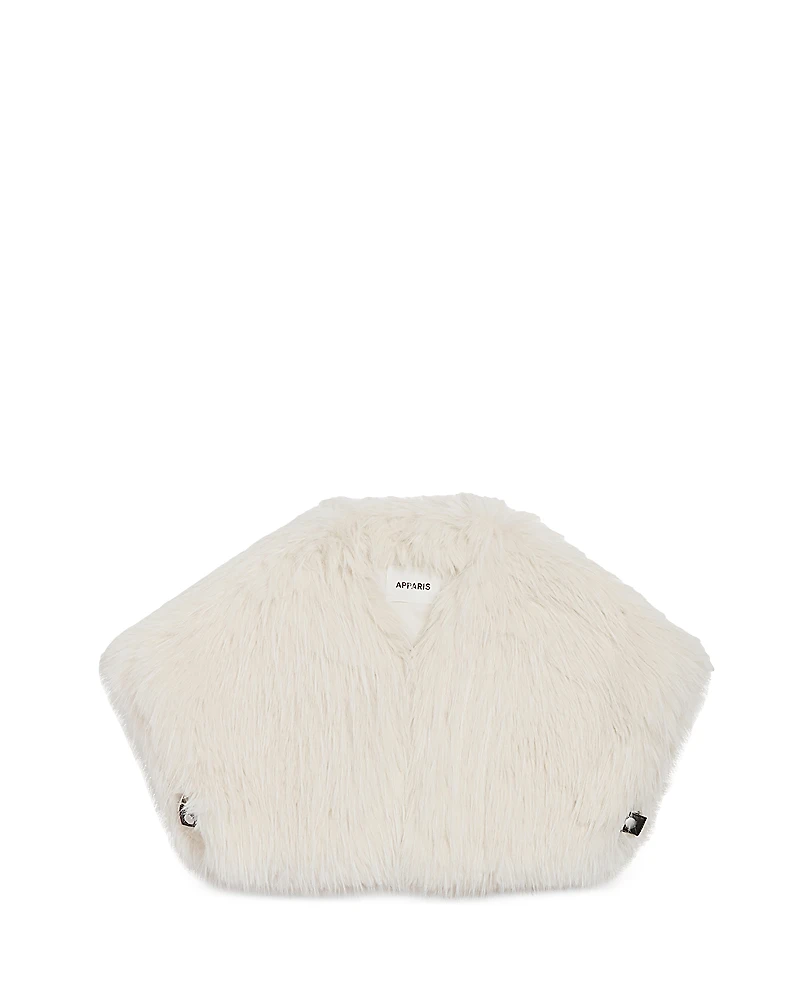 Apparis Devin Faux Fur Shrug
