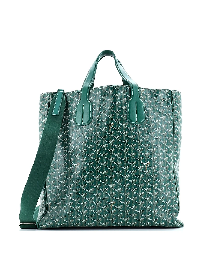 Pre-Owned Goyard Voltaire Iii Tote Coated Canvas