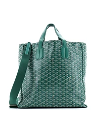 Pre-Owned Goyard Voltaire Iii Tote Coated Canvas