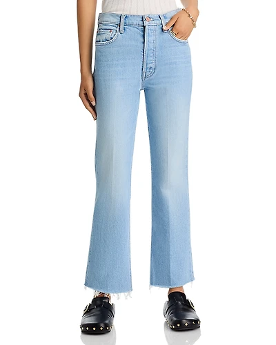 Mother The Tripper Flood Fray Jeans