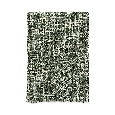 Hudson Park Collection Textured Tweed Throw Blanket - Exclusive