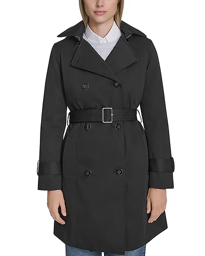 Cole Haan Double Breasted Trench Coat