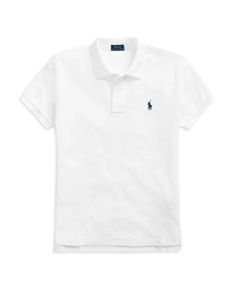 Classic-Fit Mesh Polo Shirt