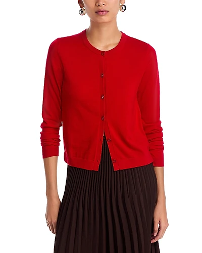 Jason Wu Collection Long Sleeve Merino Wool Cardigan Sweater