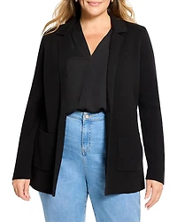 Nic+Zoe Plus Elegant Knit Blazer