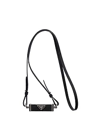 Prada Metal and Saffiano Leather Smartphone Case