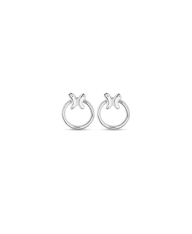 UNOde50 Butterfly Swing Hoops Earrings