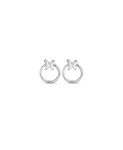 UNOde50 Butterfly Swing Hoops Earrings