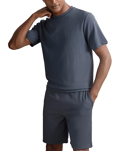 Reiss Textured Crewneck Tee