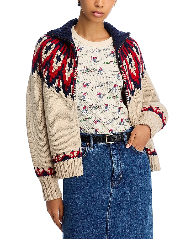 The Great. The Nordic Cardigan Sweater