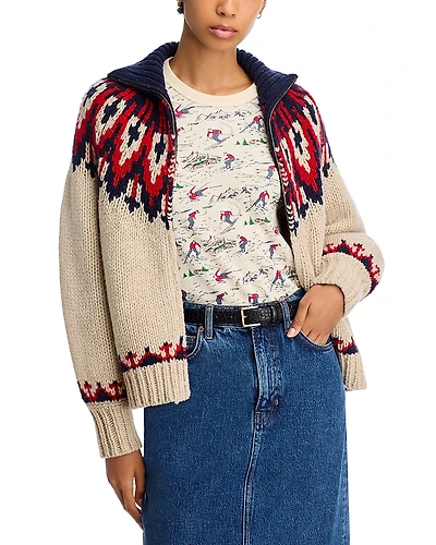 The Great. The Nordic Cardigan Sweater