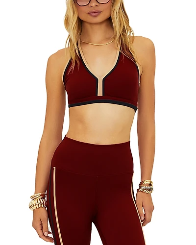 Beach Riot Ida Colorblocked Sports Bra