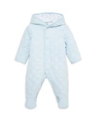 Little Me Boys' Cars Quilted Pram Footie - Baby