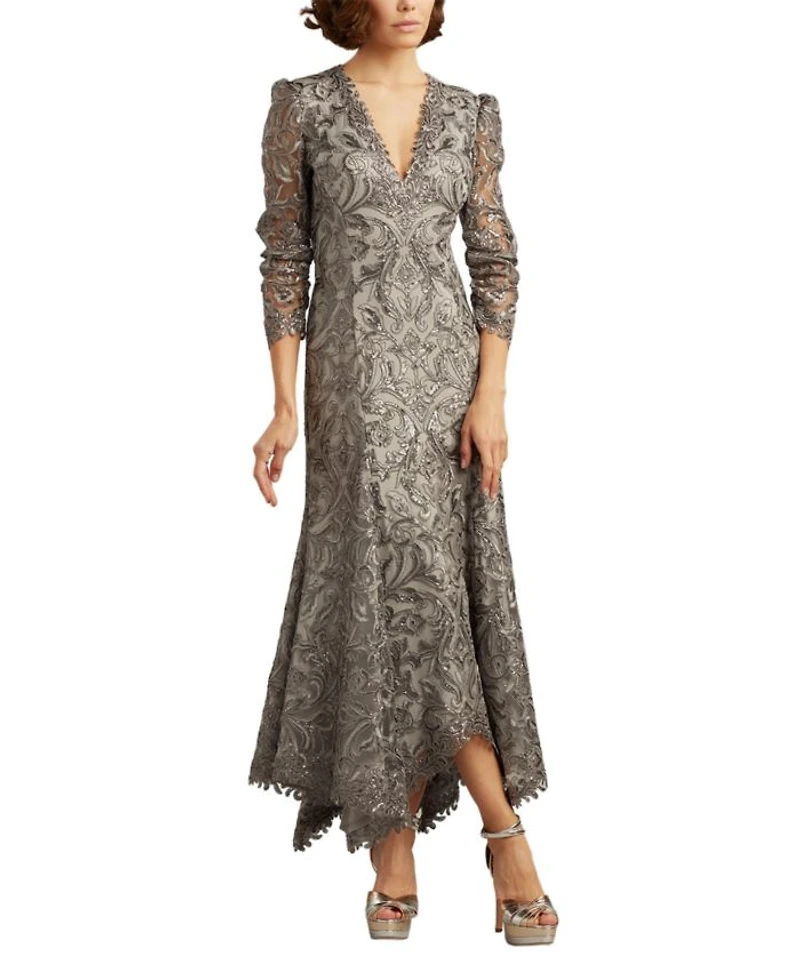 Vivar Handkerchief Hem Dress