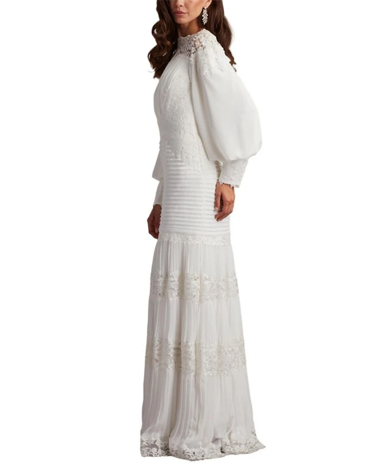 Silverado Blouson Sleeve Gown