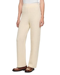 Sandro Valaud Cable Knit Pants