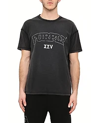 Purple Brand Textured Inside Out Logo Tee