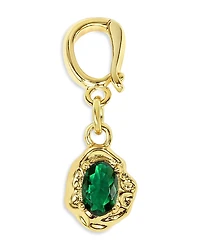 Jackie Mack Designs Green Cubic Zirconia Nugget Charm