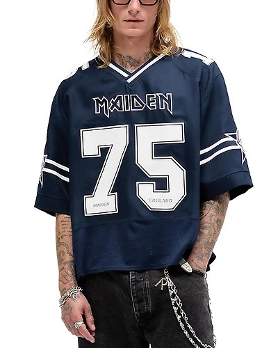 Represent Boxy Fit Iron Maiden X Anniversary Jersey