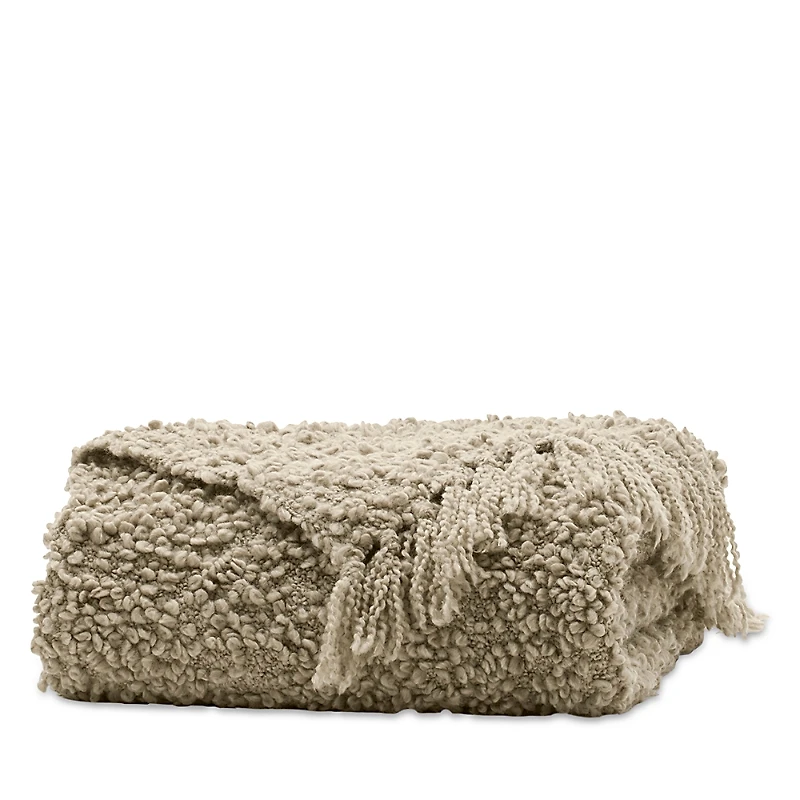 Boll & Branch Cozy Boucle Throw Blanket