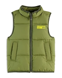 Scotch & Soda Boys' Padded Bodywarmer Vest - Little Kid, Big Kid
