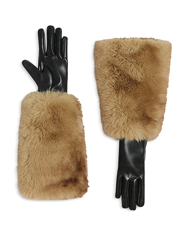 Apparis Robi Faux Fur Gloves