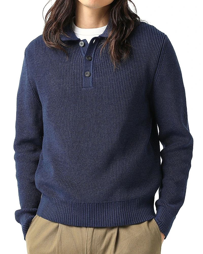 Corridor Slouchy Long Sleeve Polo
