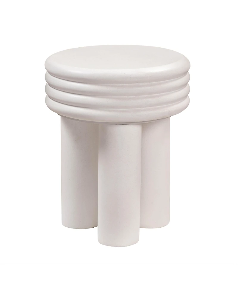 Tov Furniture Delta Concrete Side Table
