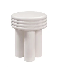 Tov Furniture Delta Concrete Side Table