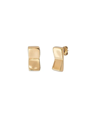 UNOde50 Rectangular Plate Earrings