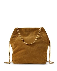 Veronica Beard Small Suede Slouch Shoulder Bag