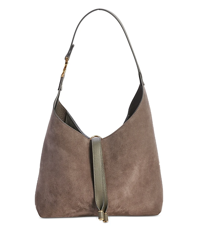 Chloe Marcie Small Suede Hobo Bag