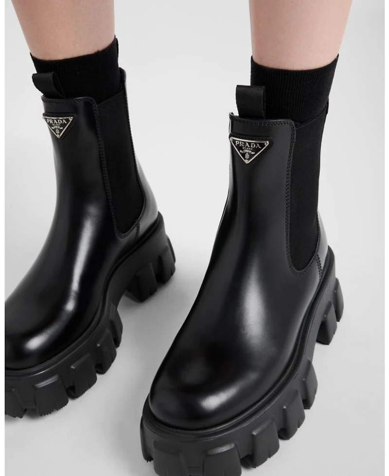 Women's Monolith Brushed Leather Chelsea Boots