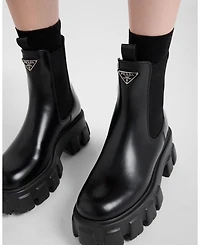 Women's Monolith Brushed Leather Chelsea Boots