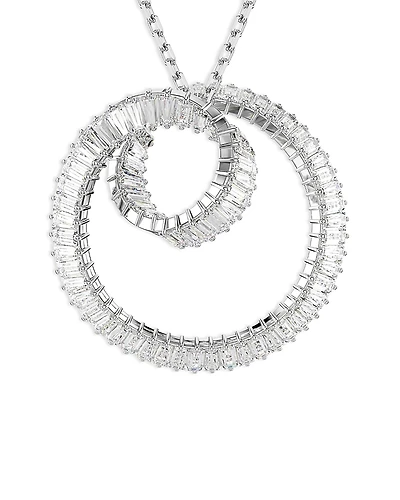 Swarovski Matrix Pendant Necklace, 25.6-29.5