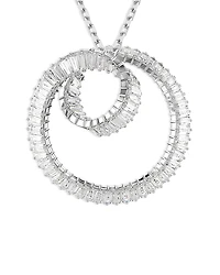 Swarovski Matrix Pendant Necklace, 25.6-29.5