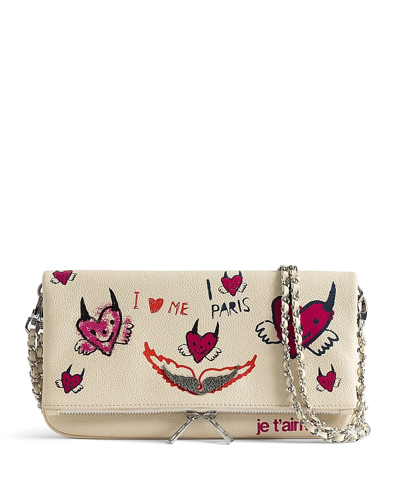 Zadig & Voltaire Rock Grained Leather Bloomy Bag - Exclusive